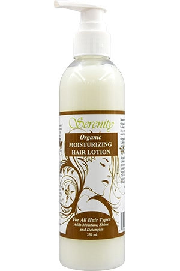 Serenity Organic Moisturizing Hair Lotion 8oz