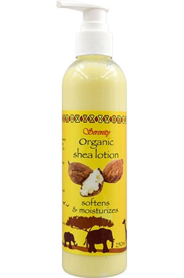 Serenity Organic Shea Body Lotion 8oz