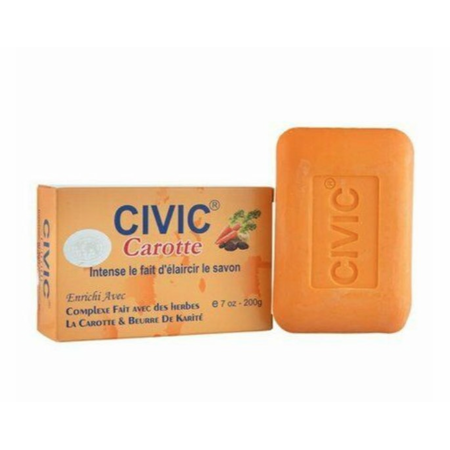 Civic CIVIC® CARROT Intense le fait d’éclaircir le SAVON - Authentic Skincare Treatment