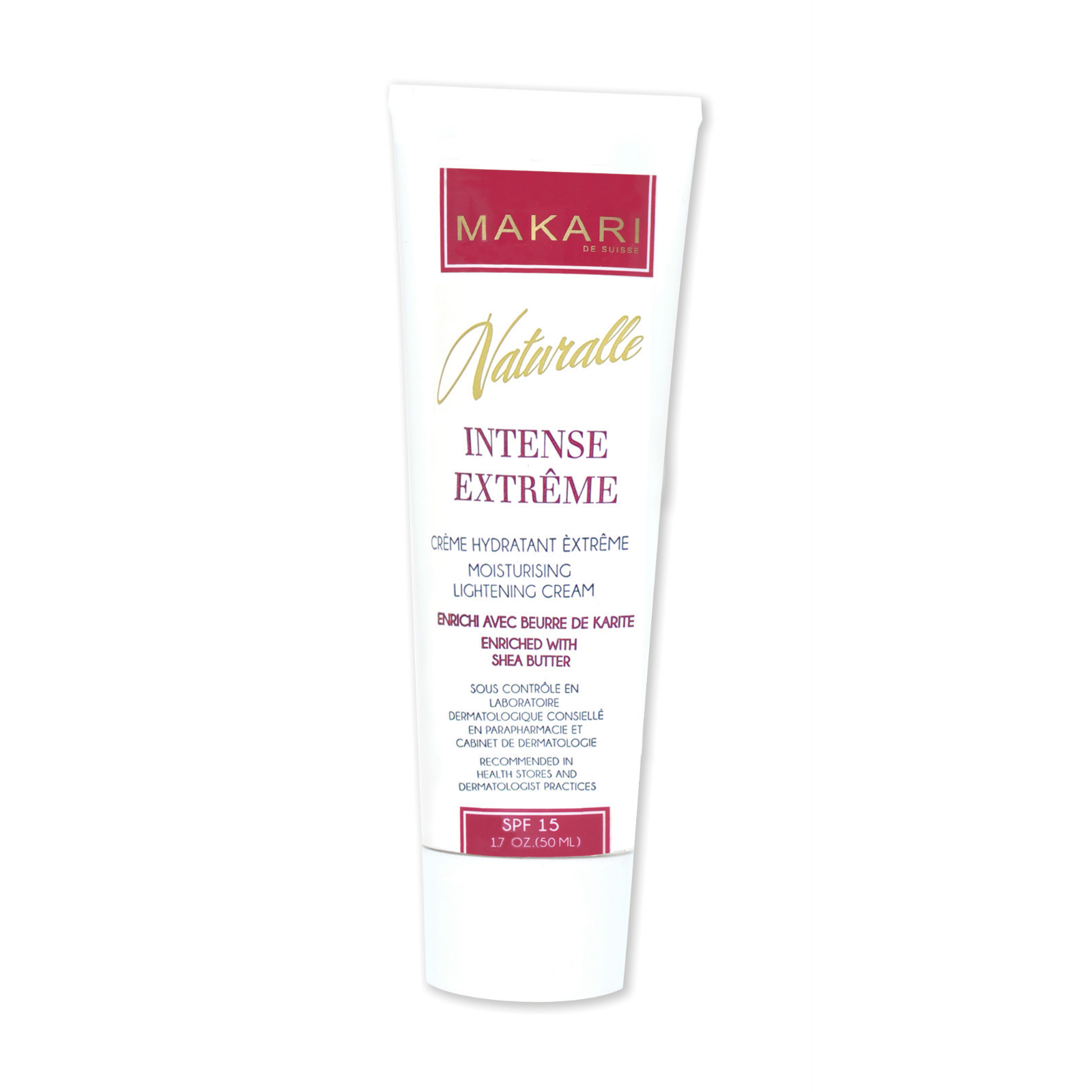 Makari de Suisse MAKARI NATURALLE ® Intense CREME Éclaircissante - Authentic Skincare Treatment