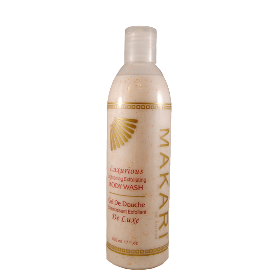 Makari de Suisse MAKARI DE SUISSE® GEL de DOUCHE Eclaircissant Exfoliant de Luxe - Authentic Skincare Treatment
