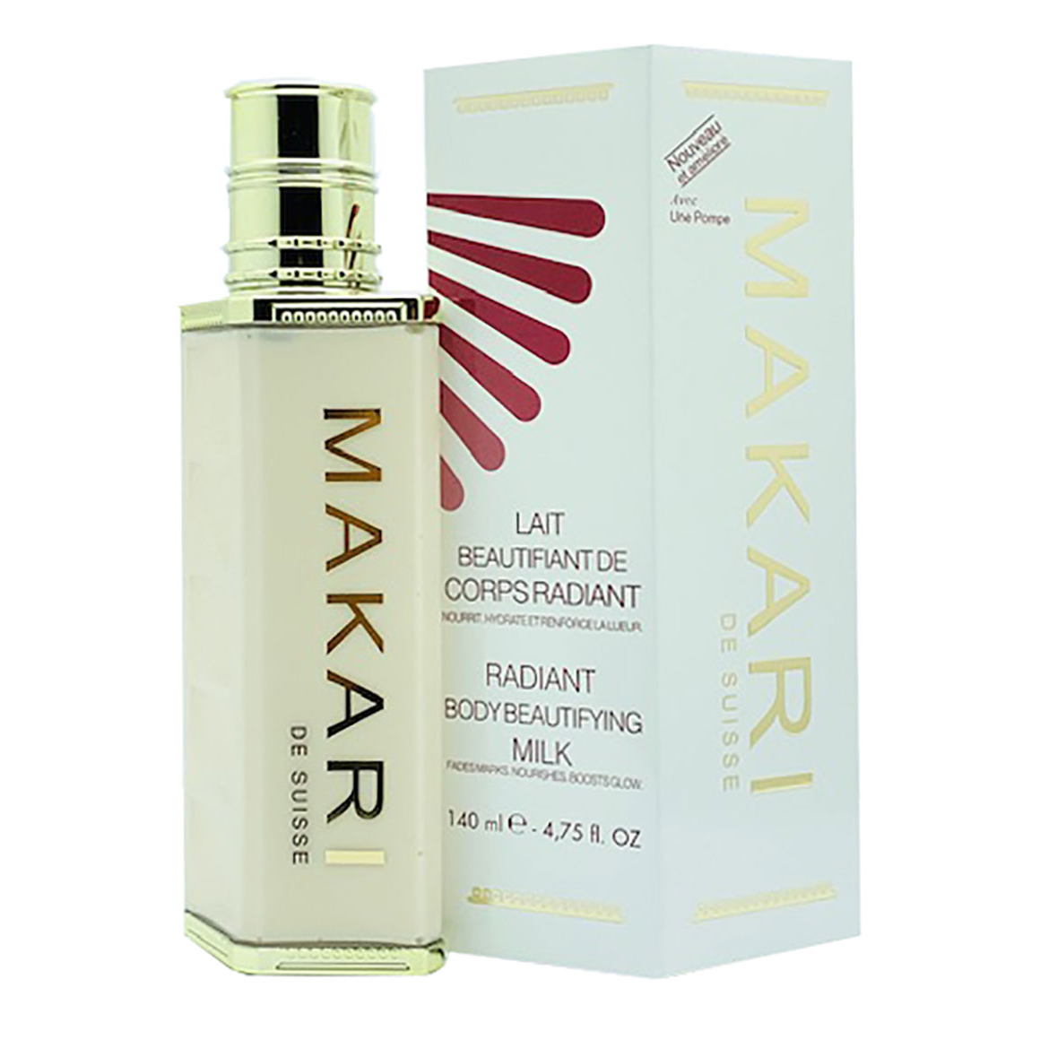 Makari de Suisse MAKARI DE SUISSE® LAIT Beautifiant de Corps RADIANT - Authentic Skincare Treatment