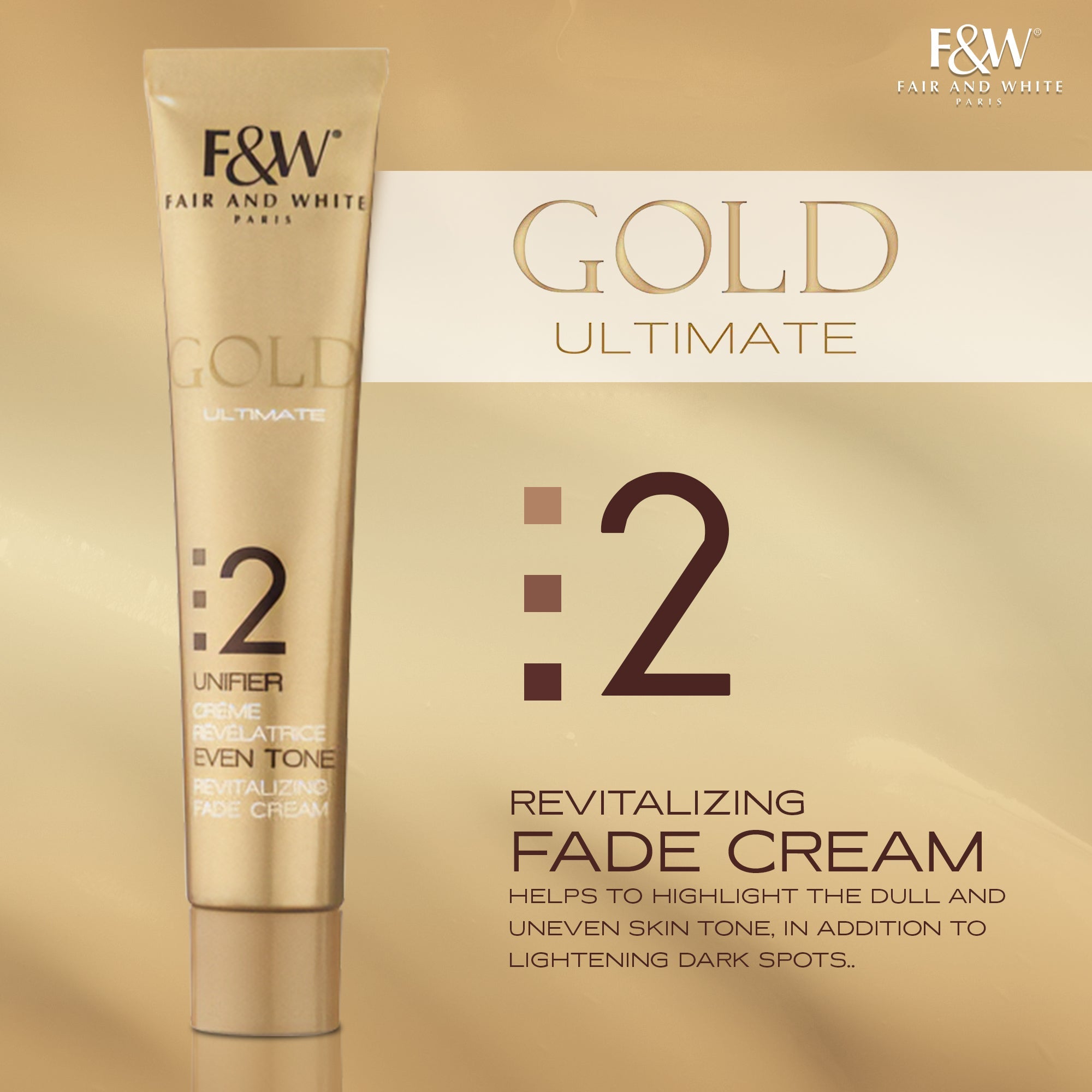 Fair And White Gold Revitalizing Fade Cream 50ml