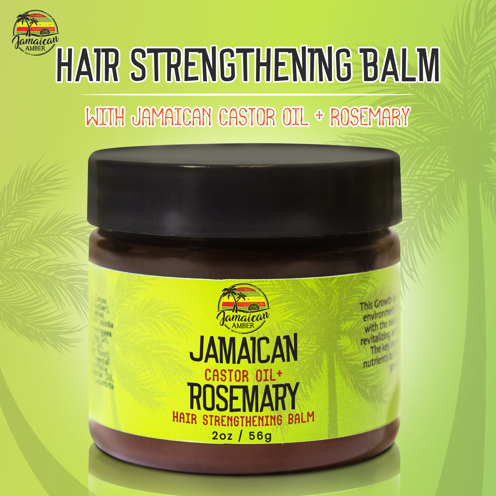 Jamaican Amber Hair Growth Balm 2oz