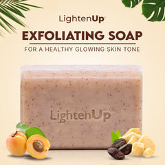 LightenUp Plus Shea Butter Exfoliating Soap 200g / 7.1 fl oz