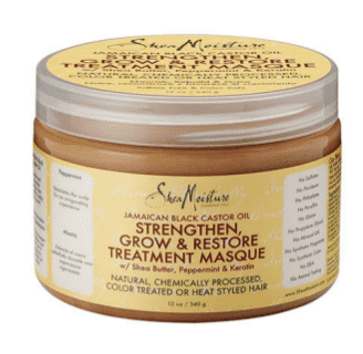Shea Moisture Jamaican Black Castor Oil Strengthen, Grow & Restore Treatment Masque
