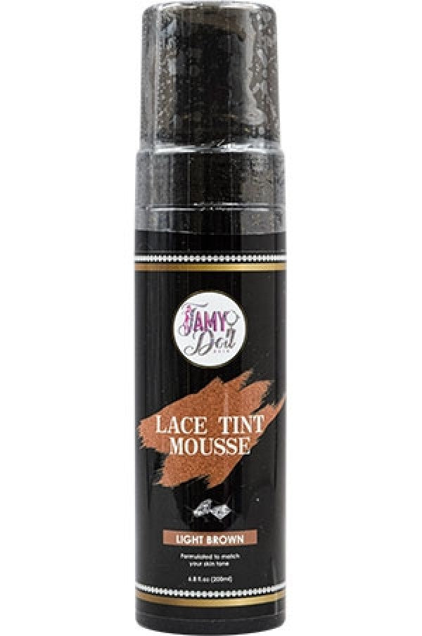 Tamy Doll Hair Lace Tint Mousse - Light Brown