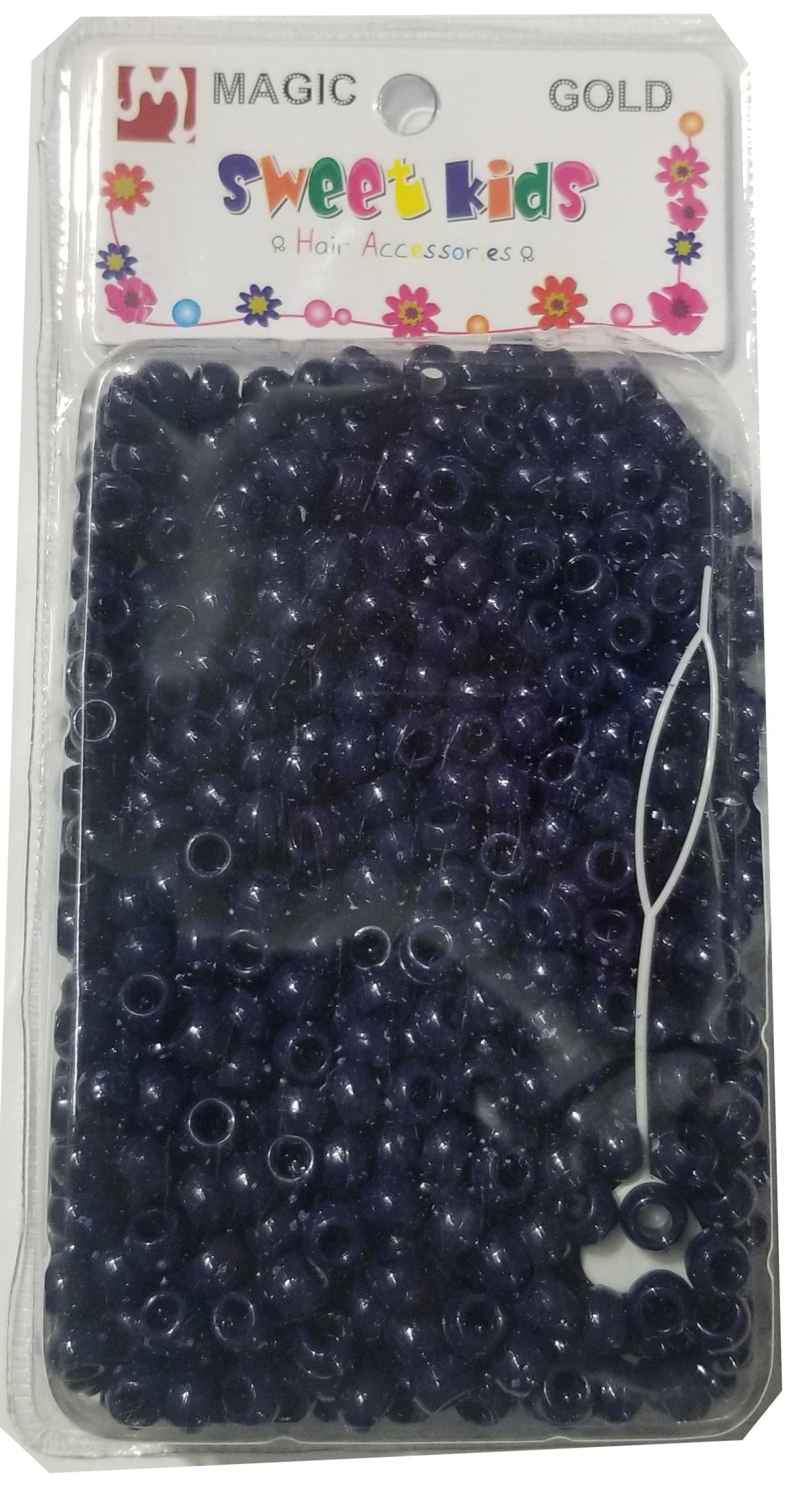 Sweet Kids Hair Beads - Navy #5027