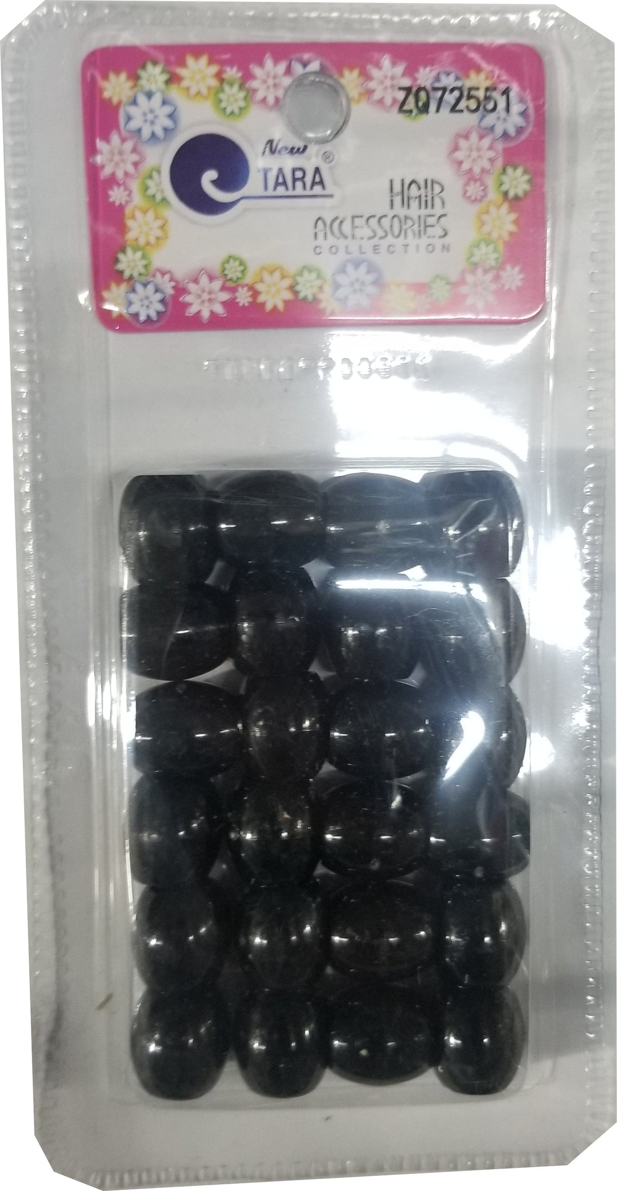 Tara Hair Beads - Black #ZQ72551