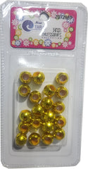 Tara Metallic Hair Beads - Gold #72859