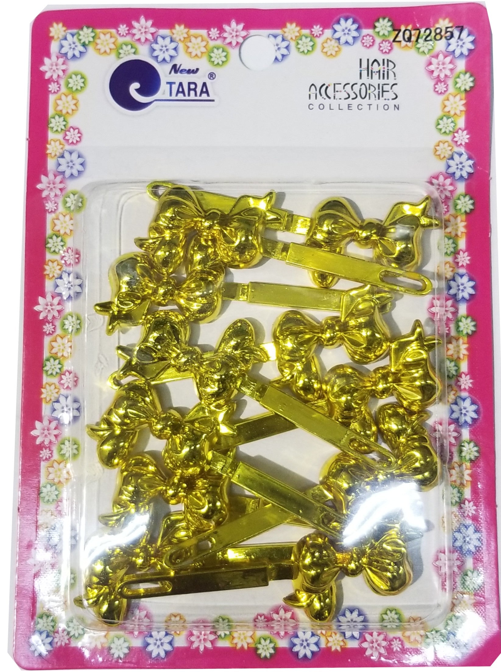 Tara Barrettes - Ribbons Gold #ZQ72857