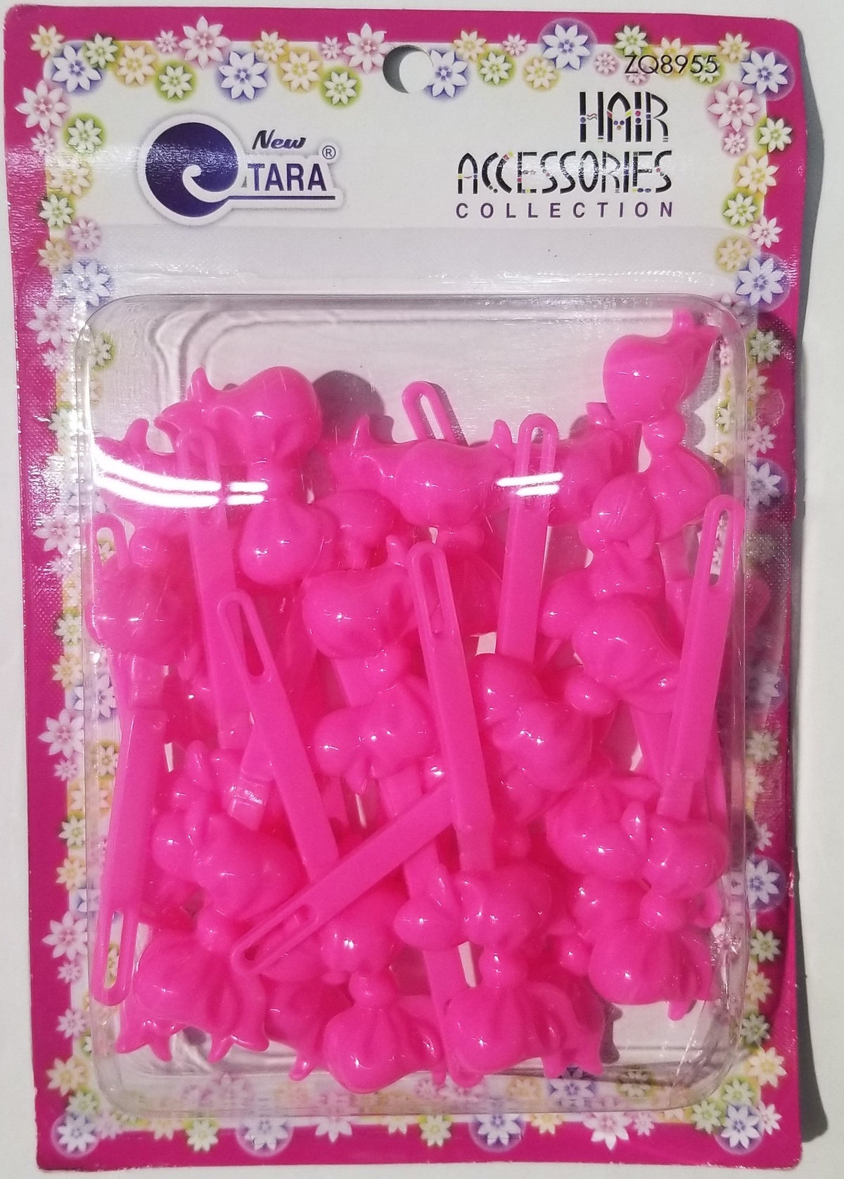 Tara Barrettes - Ribbons Pink #BRT08955