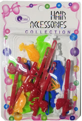 Tara Hair Barrettes - Assorted Shapes Assorted Mix #ZQ08881