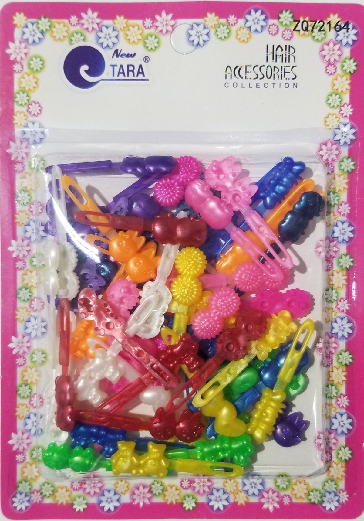 Tara Hair Barrettes - Assorted Shapes Mix #ZQ72164