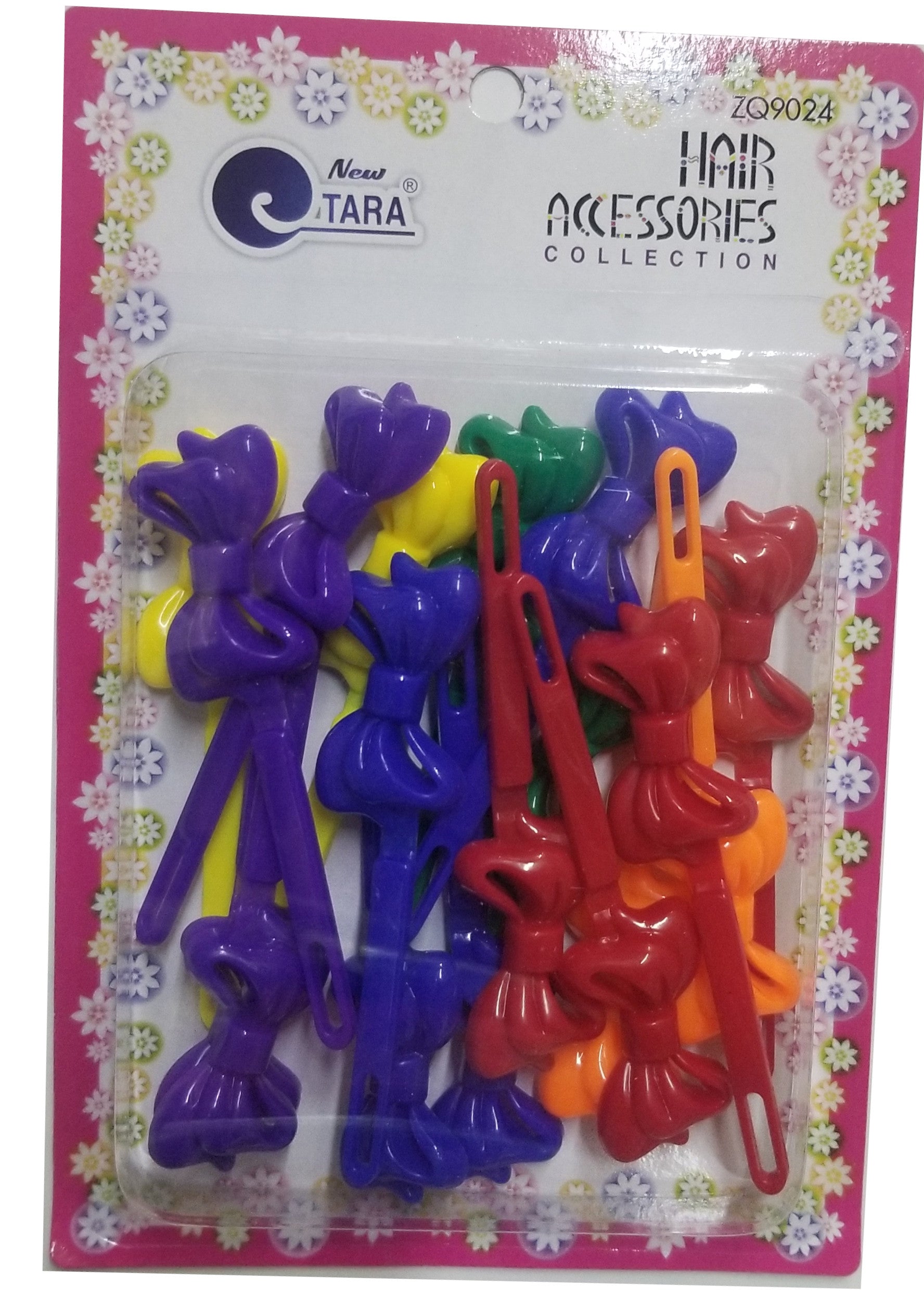 Tara Hair Barrettes - Ribbons Assorted #ZQ9024