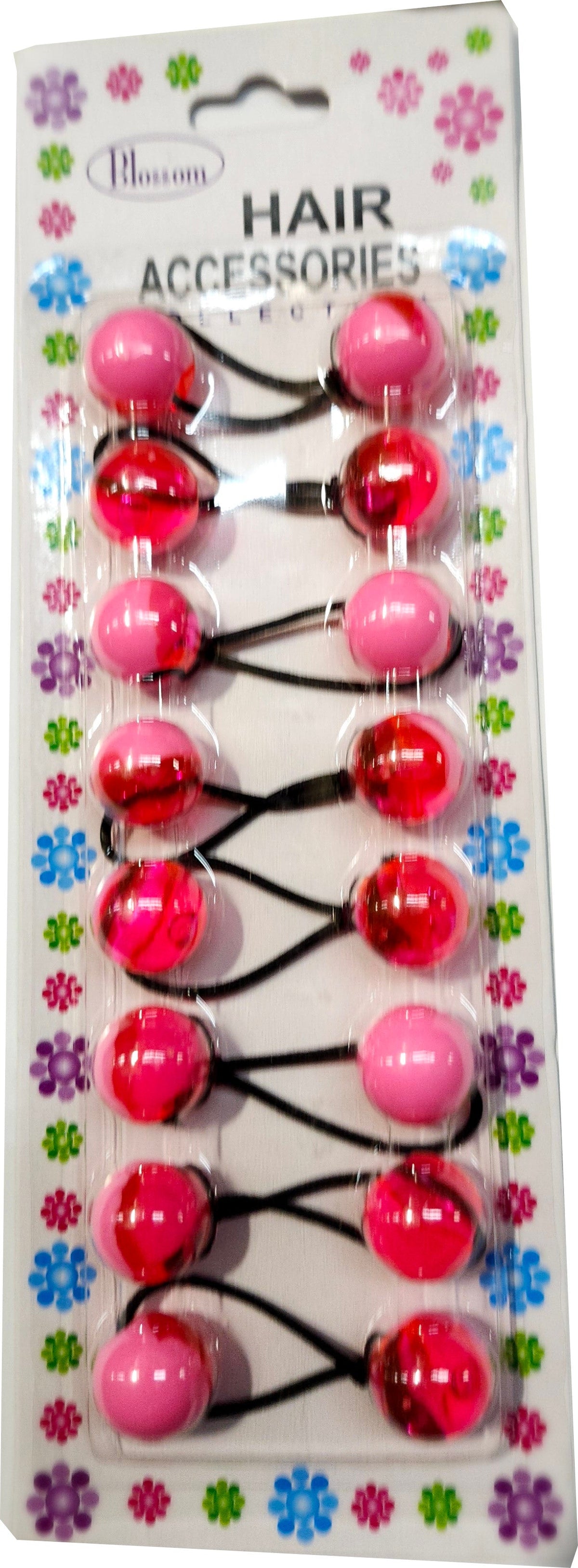 Blossom Hair Baubles - Pink Two Tone #PPP09-03