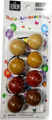 Eden Hair Baubles - Brown Mix #LB30BNM