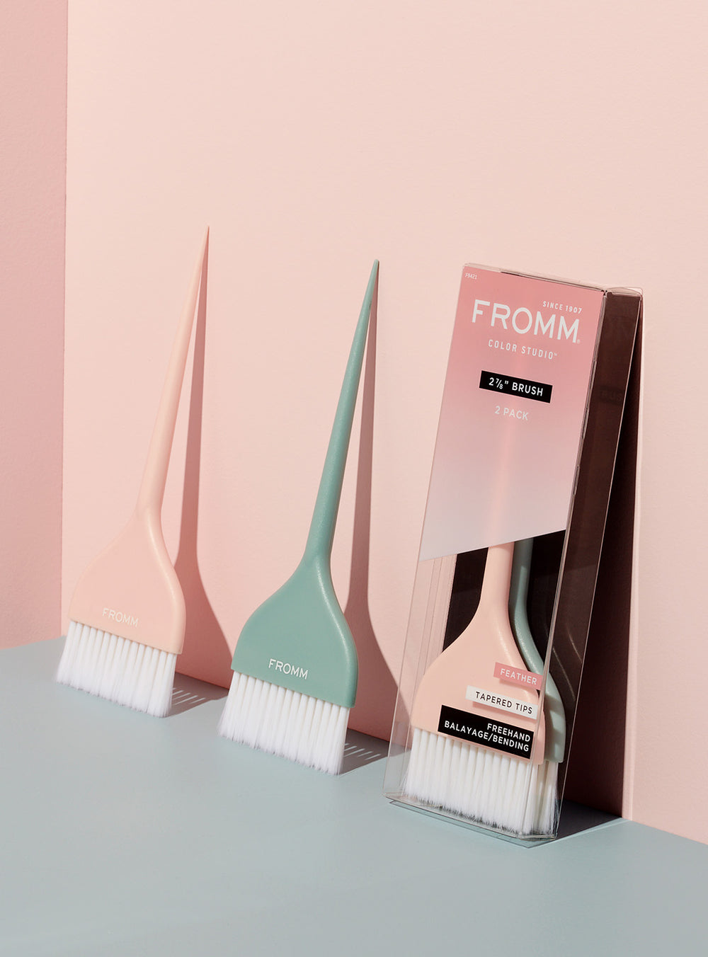 FROMM 2 1/4" Feather Color Brush - 2 Pack