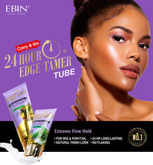 EBIN 24 Hour Extreme Firm Hold Edge Tamer Gel - Lavender & Rosemary