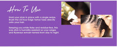EBIN 24 Hour Extreme Firm Hold Edge Tamer Gel - Aloe