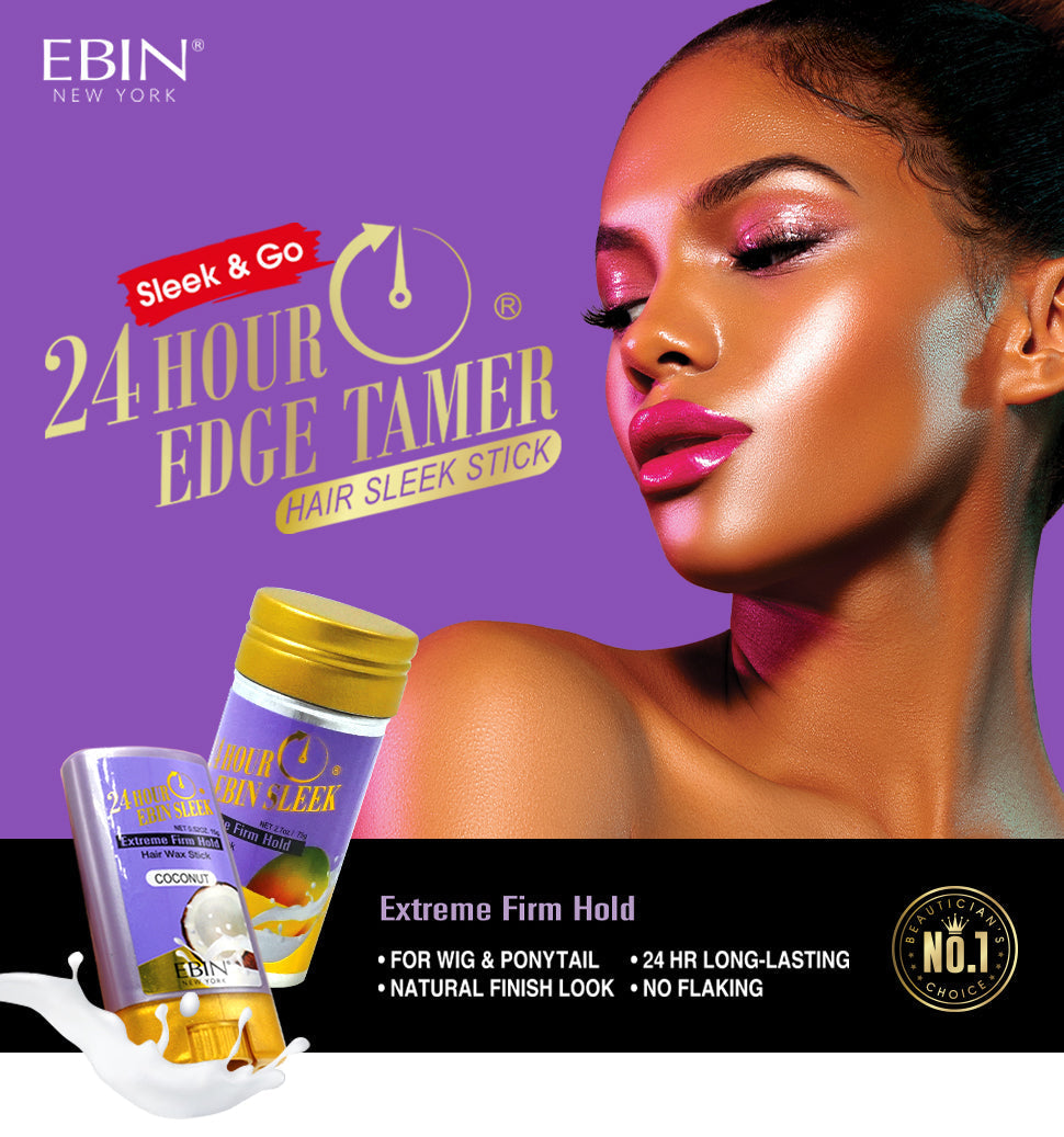EBIN 24 Hour Edge Tamer Hair Sleek Wax Stick - Original
