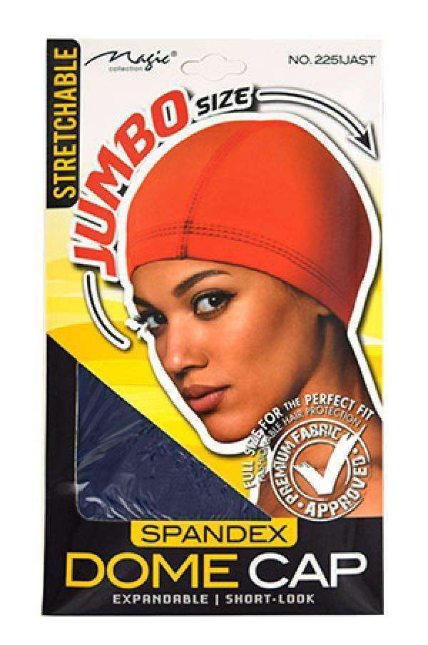 Magic Collection Spandex Dome Cap Jumbo Assorted