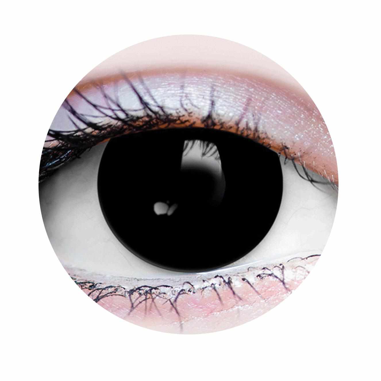 PRIMAL ® Possessed - Black Colored contact Lenses