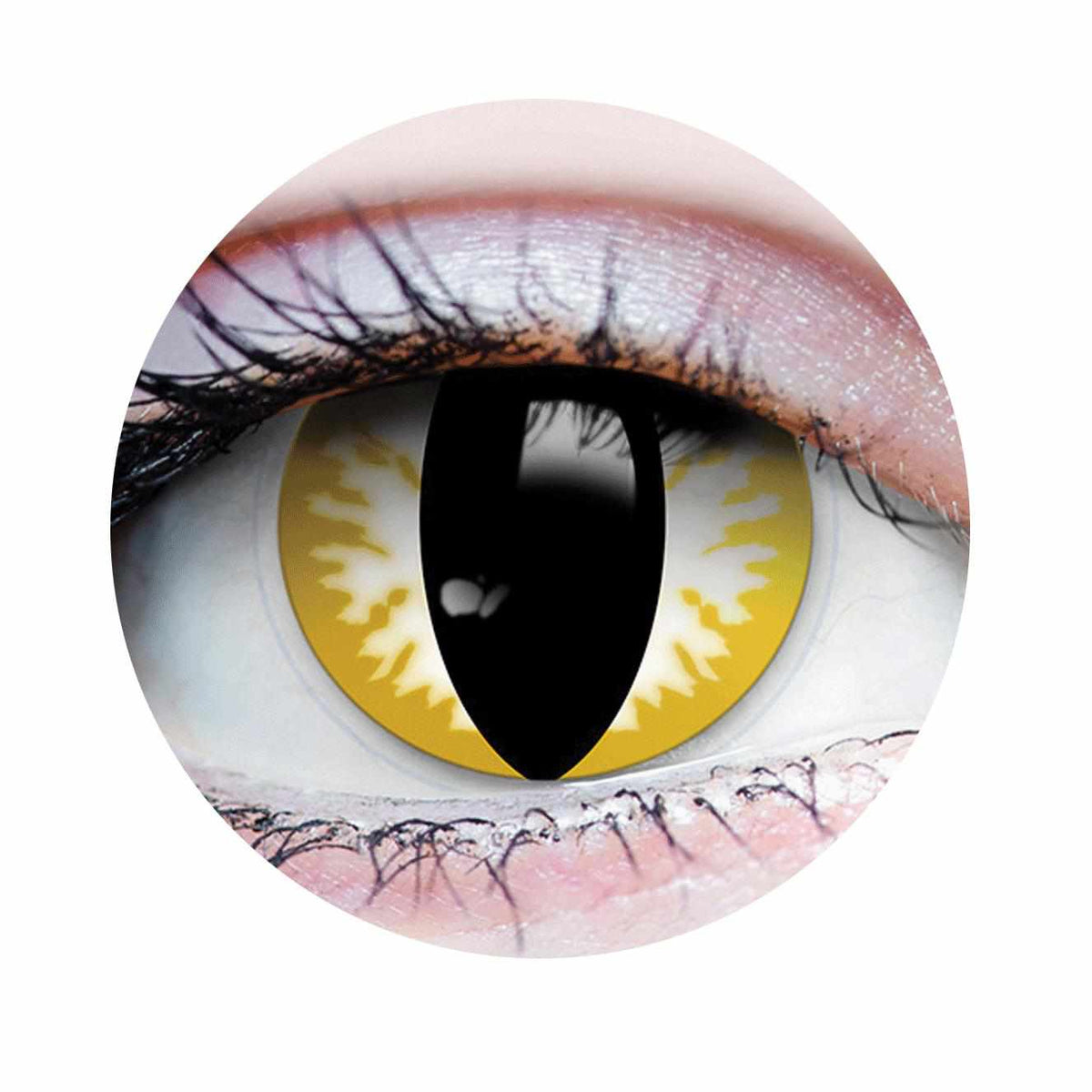 PRIMAL ® Thriller - Yellow Colored contact lenses