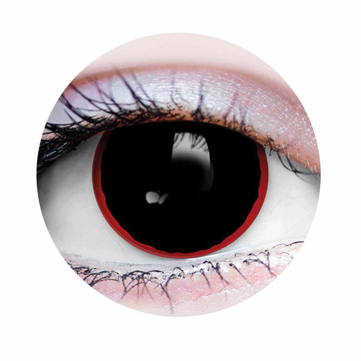 PRIMAL ® Hellraiser I - Black Colored Contact lenses