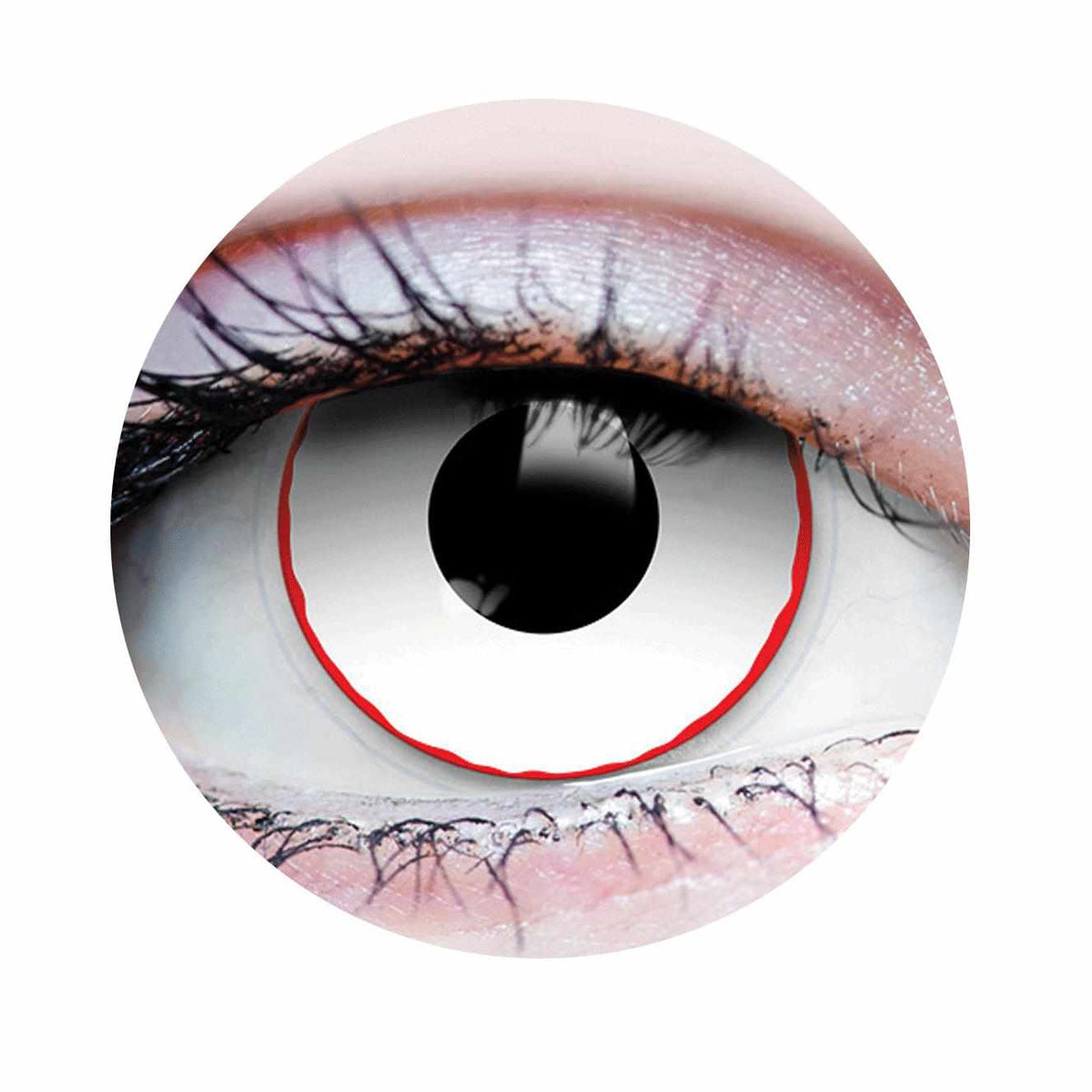 PRIMAL ® Hellraiser II - White Colored Contact lenses
