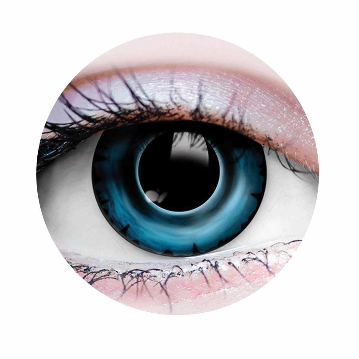 PRIMAL ® Piranha I - Blue Colored contact Lenses