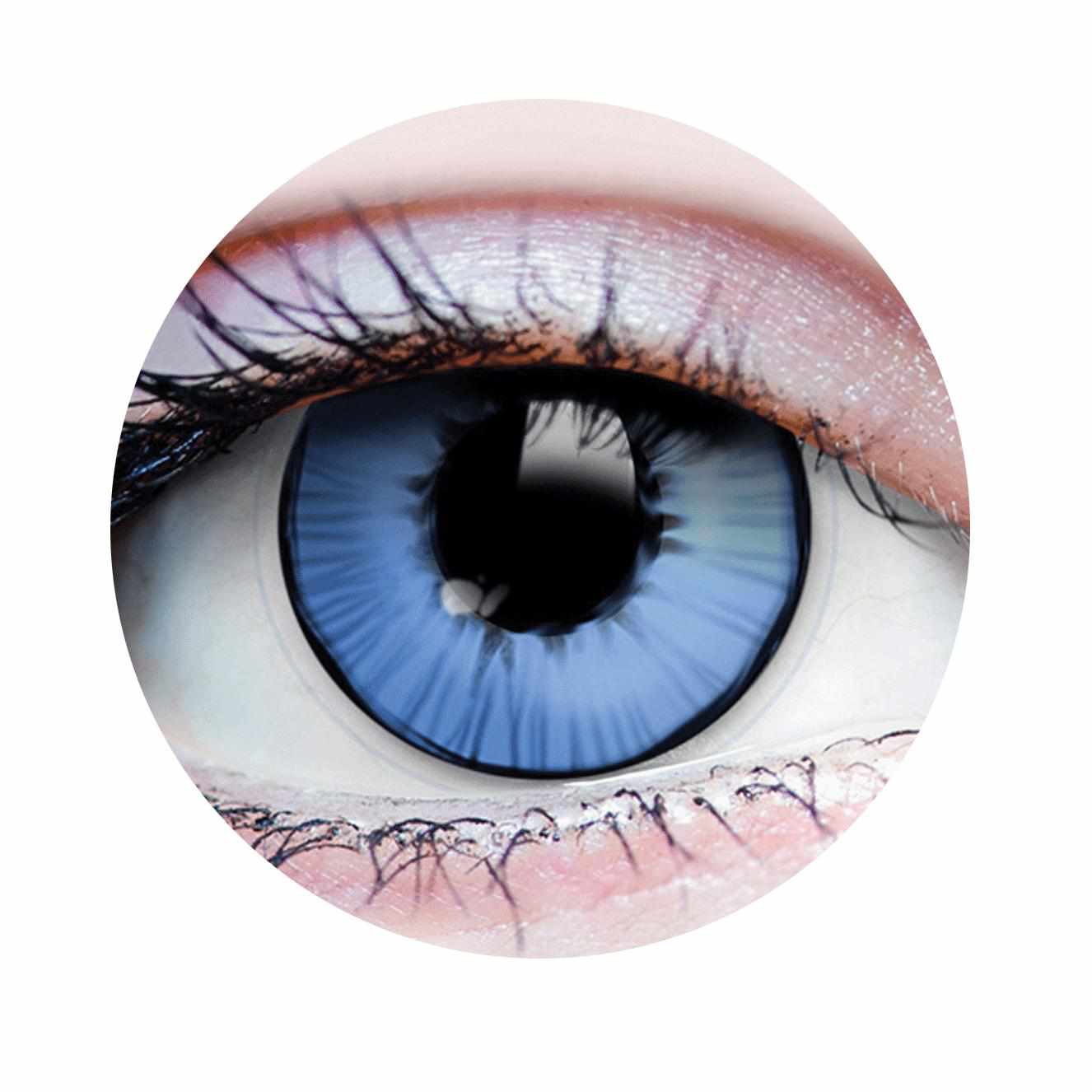 PRIMAL ® Super Hero - Blue Colored Contact lenses