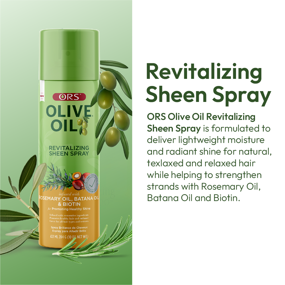 ORS Olive Oil Revitalizing Sheen Spray w/ Rosemary & Batana Oil
