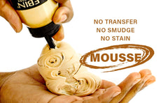 EBIN Tinted Lace Foaming Mousse - Dark Brown