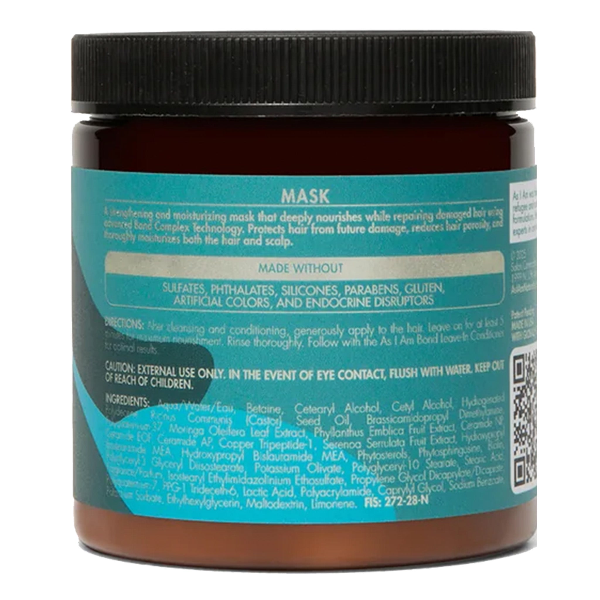 AS I AM Bond Moisturizing Mask (8oz)