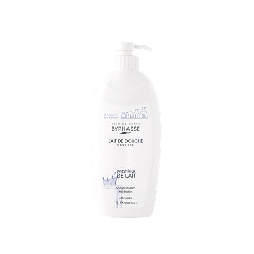 BYPHASSE shower milk milk protein caress 1 Litre image 0