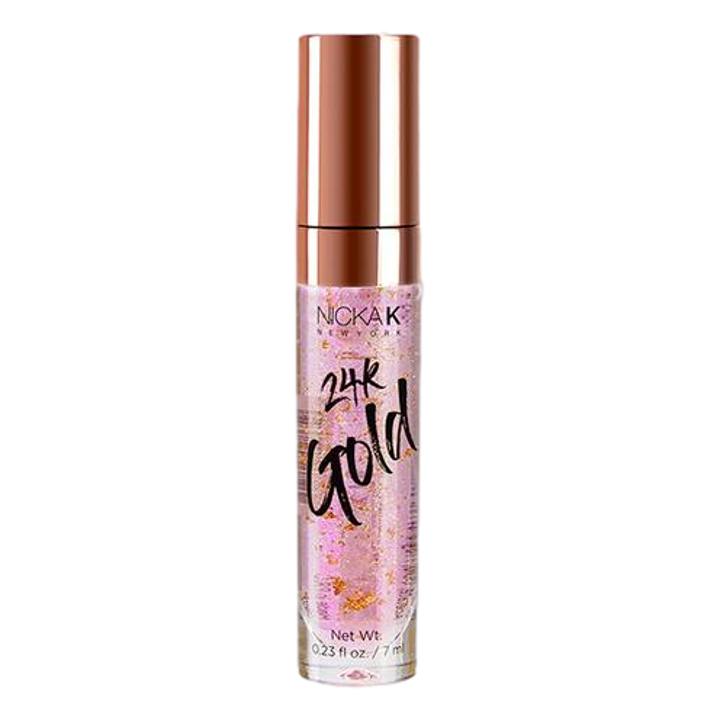 Nika K 24K Gold Lip Glow - Rose Gold