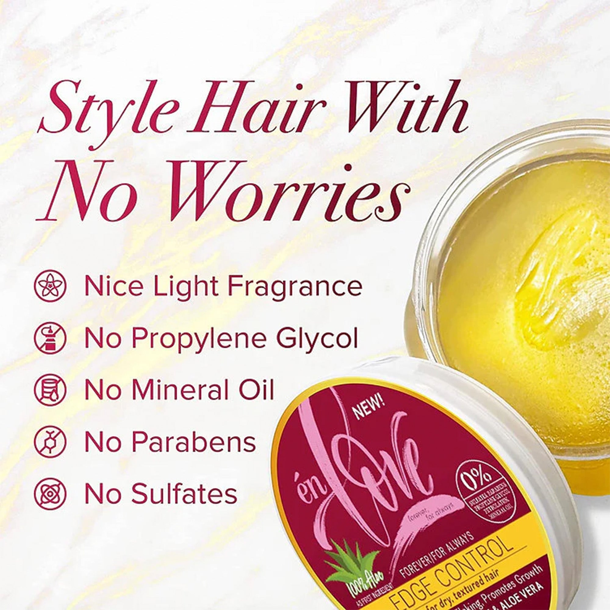 EN LOVE Forever For Always Edge Control (3.38oz)