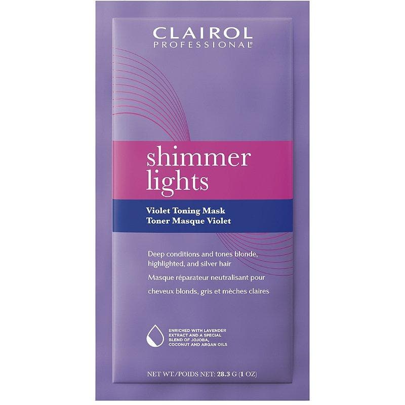 Clairol Professional Shimmer Lights Violet Toning Mask Packette