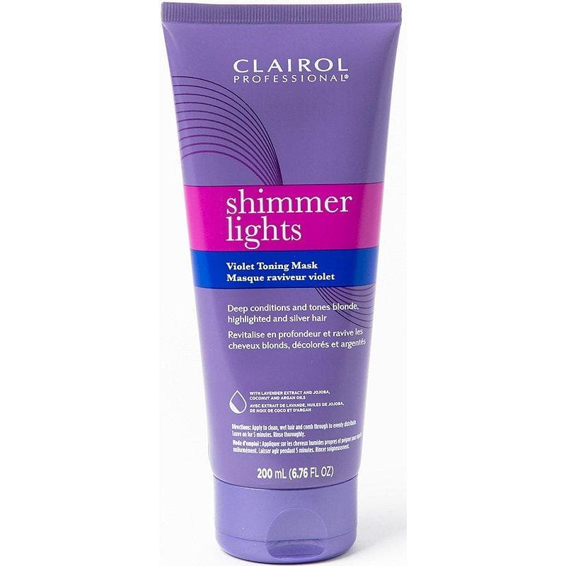 Clairol Professional Shimmer Lights Violet Toning Mask