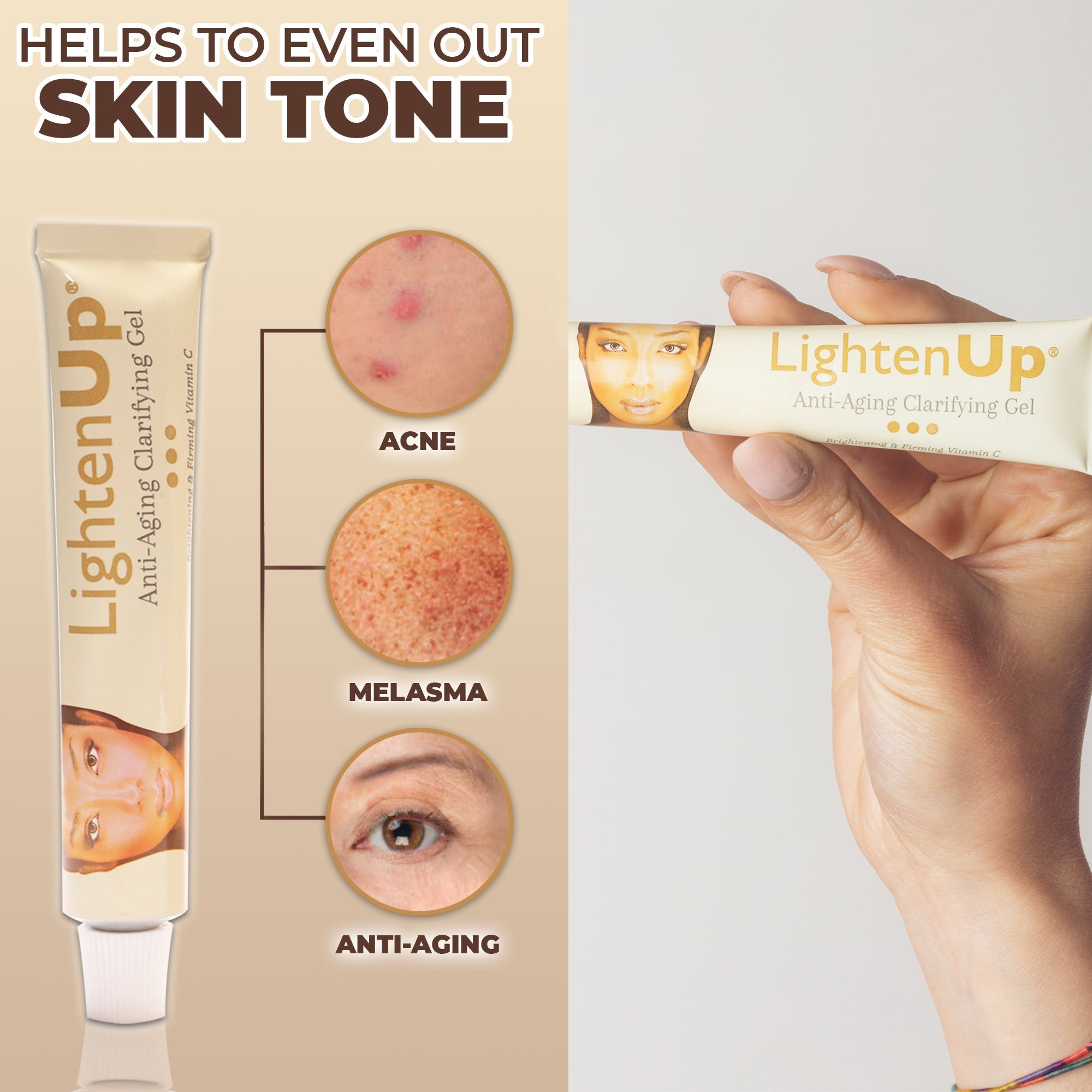 LightenUp GOLD Anti-Aging Clarifying Gel 30gr