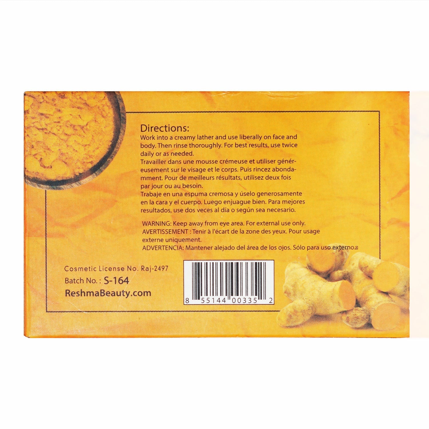 Reshma Turmeric Soap