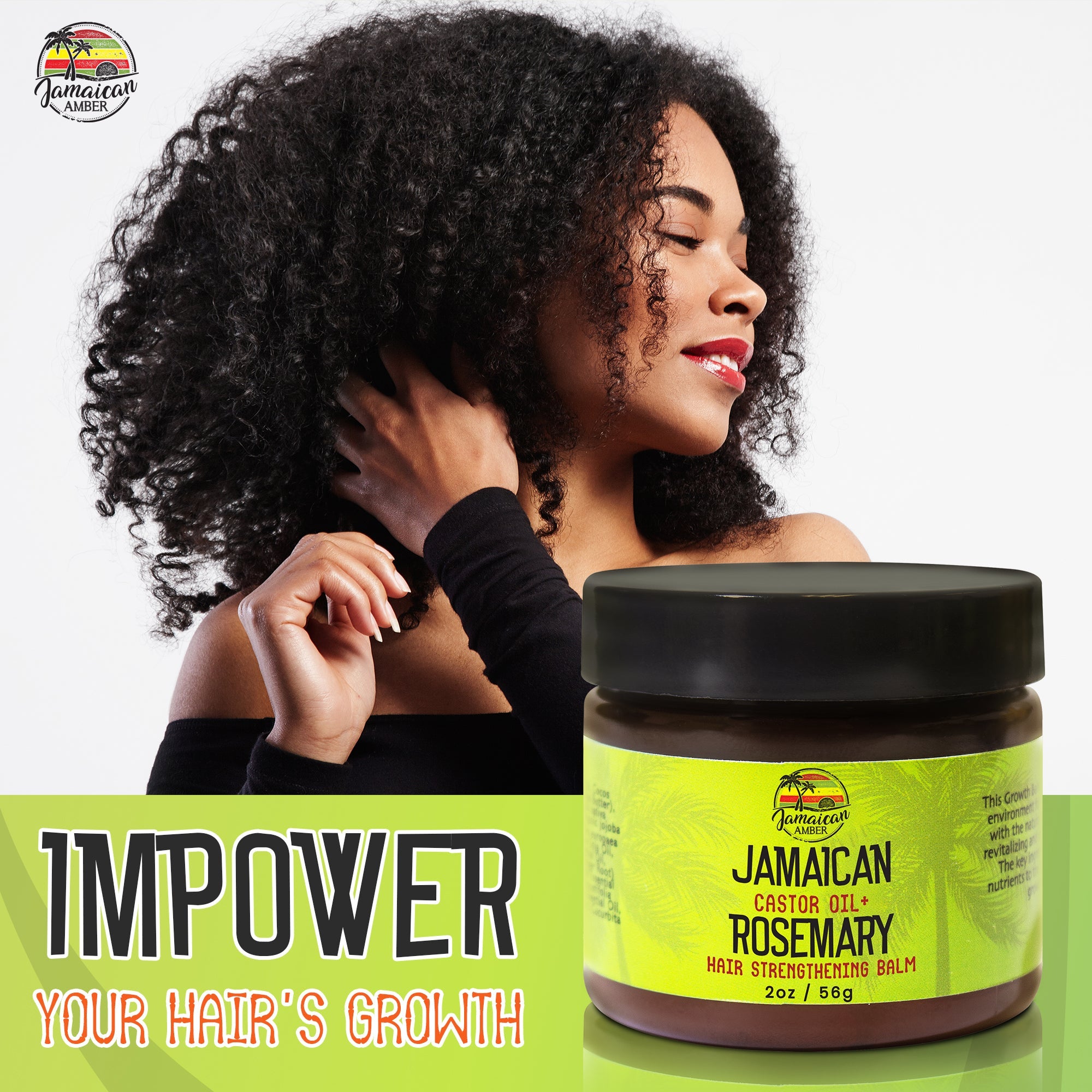 Jamaican Amber Hair Growth Balm 2oz