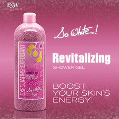 Fair And White So White Exfoliating Shower Gel With Tonic Scrub 940ml / 31.8 fl oz