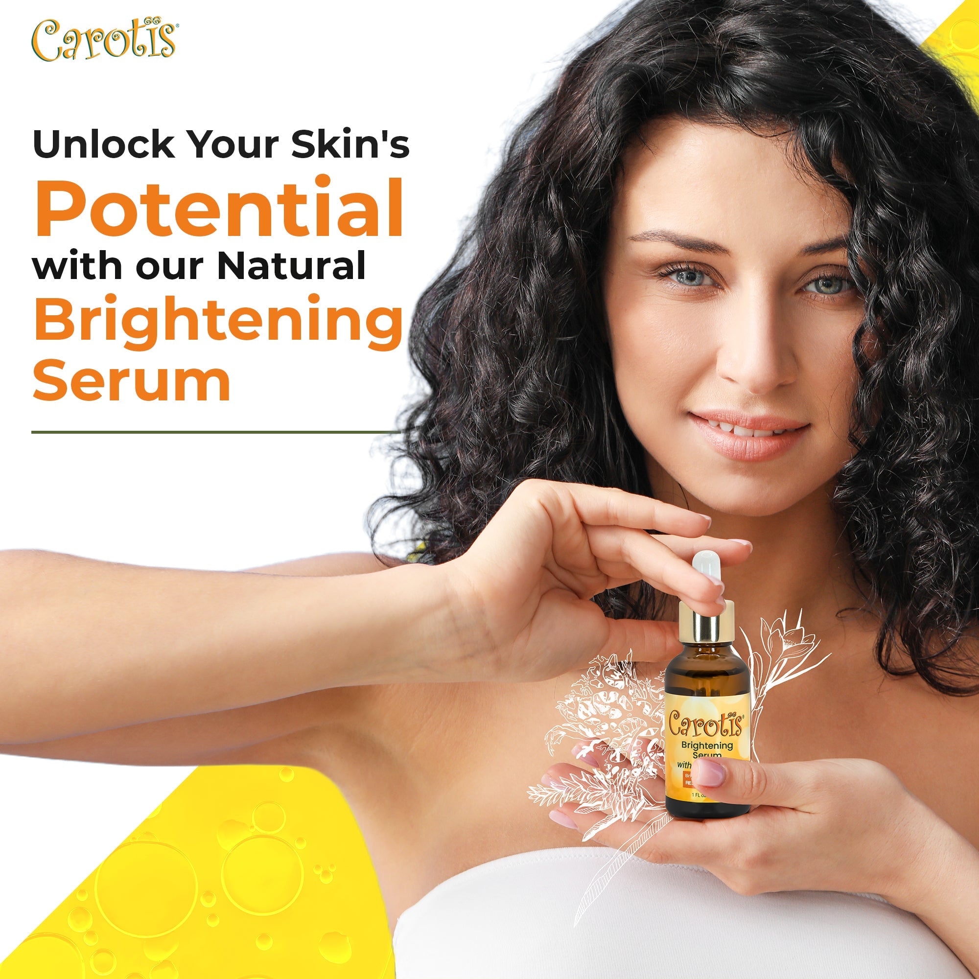Carotis Brightening Serum With Vitamin A 30ml / 1 fl oz