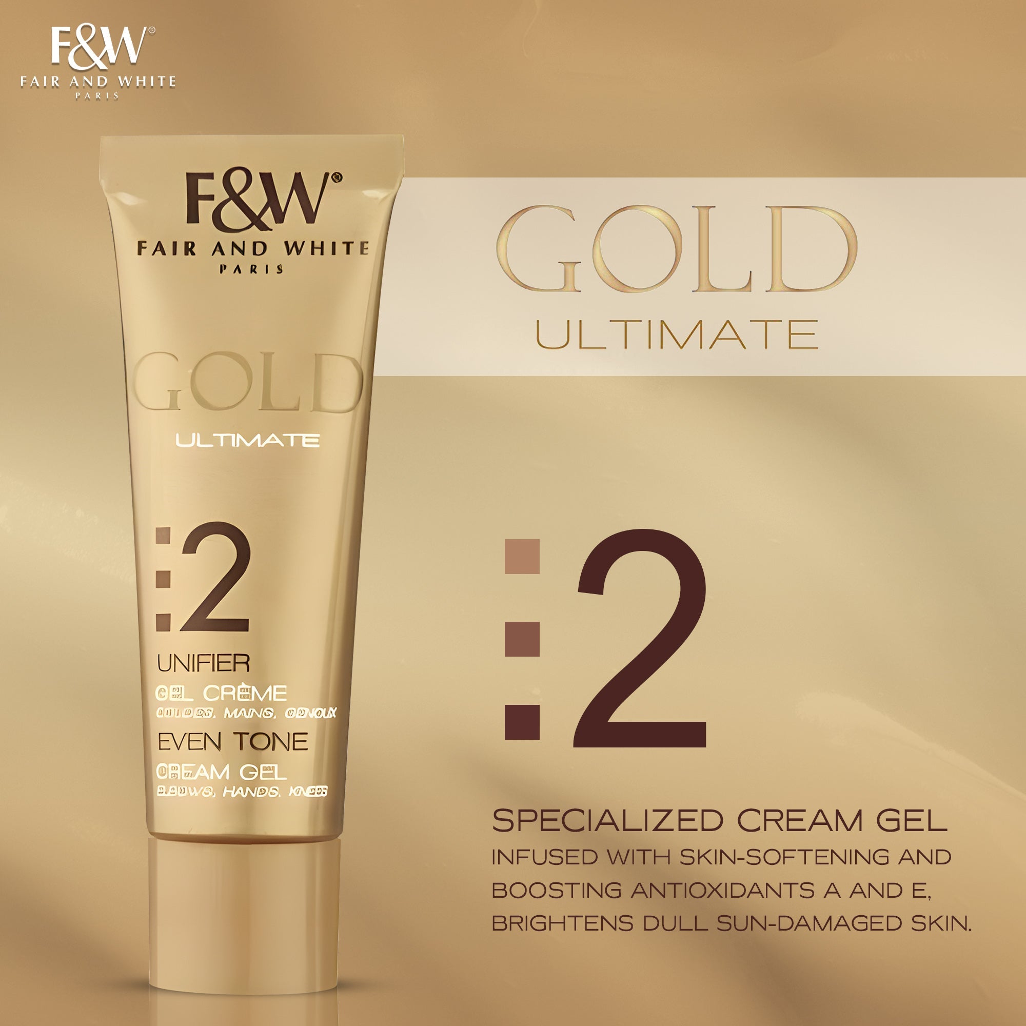 Fair And White Gold Specialized Cream Gel 30ml