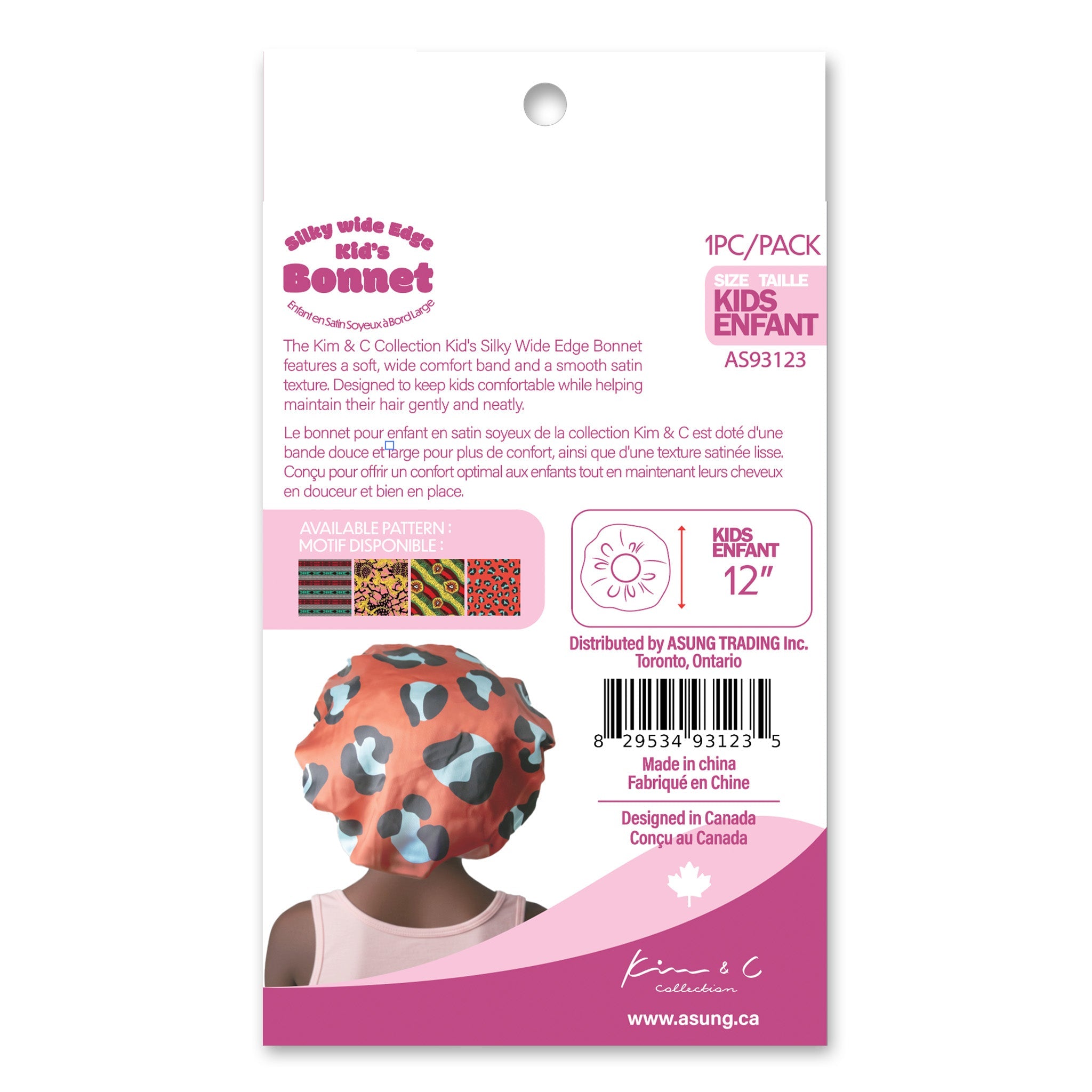 KIM & C Kids Silky Bonnet