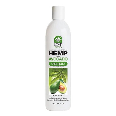 Leaf Legacy - shampoo with hemp and avocado, 355 ml image 0