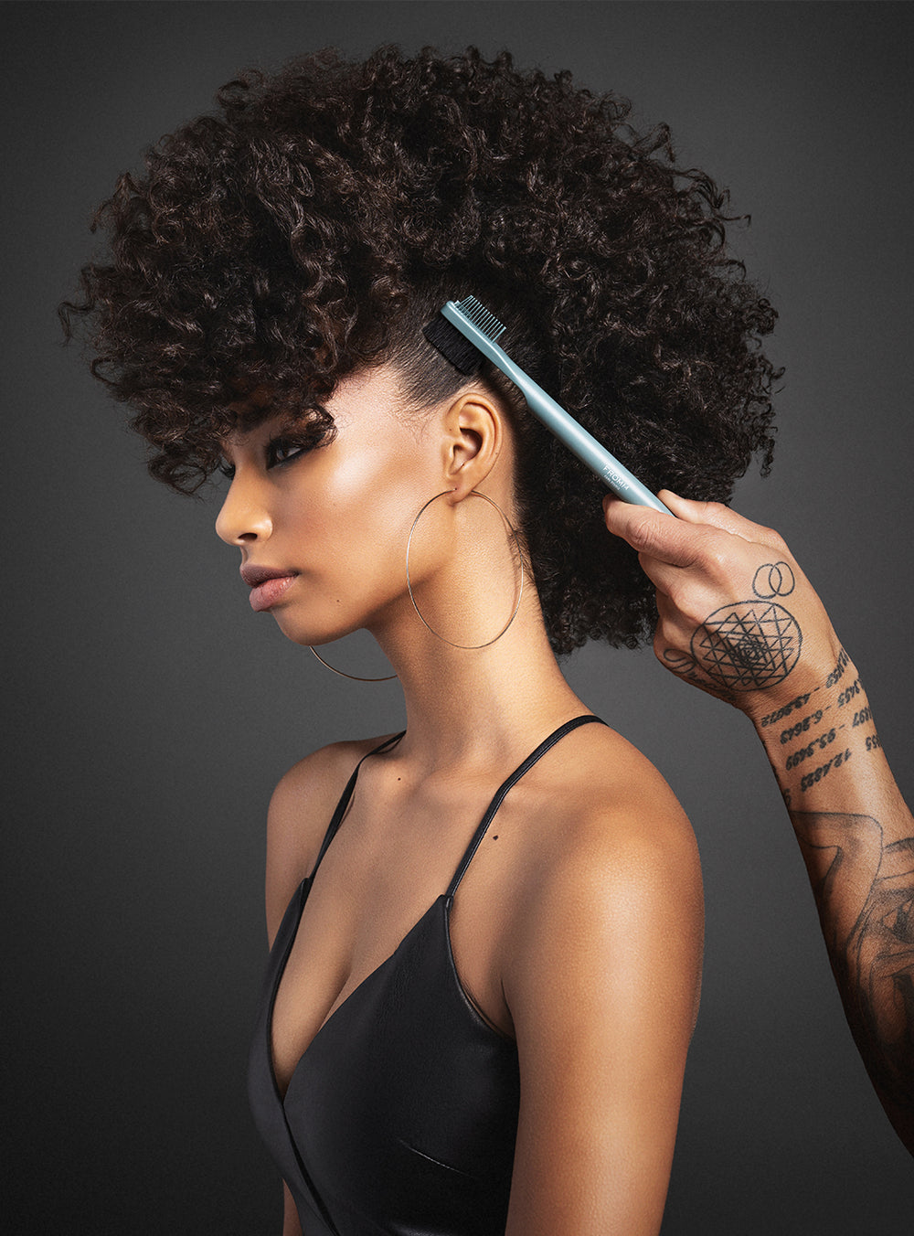 FROMM Curl Studio Edge Shaper Brush & Comb