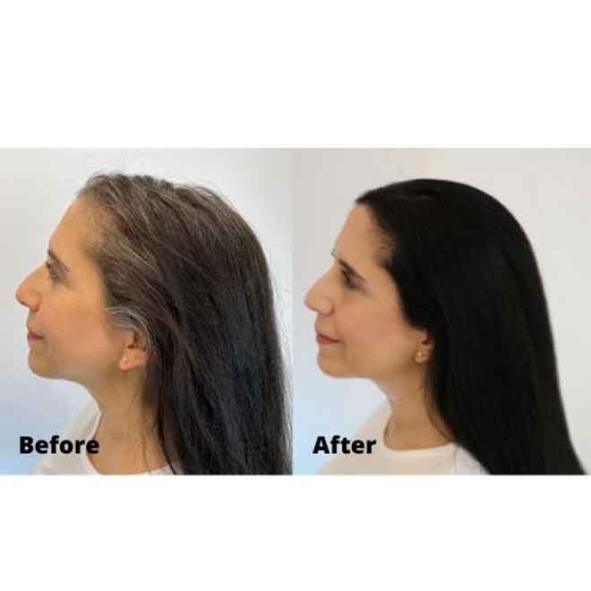 Reshma 30 Minute Henna Semi Permanent Hair Color - Natural Black